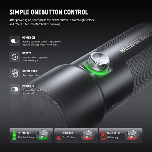 Neewer BASICS FL10 Portable LED Light - Image 7