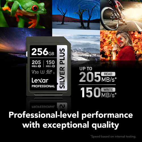 Lexar Professional SILVER PLUS UHS-I SDXC Memory Card - Image 4
