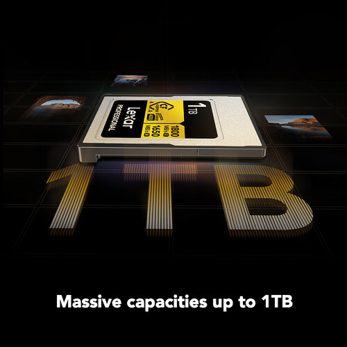 Lexar Professional GOLD CFexpress 4.0 Type A Memory Card - الصورة 2