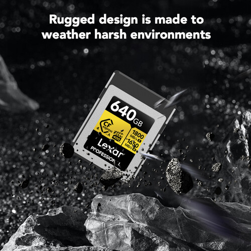 Lexar Professional GOLD CFexpress 4.0 Type A Memory Card - الصورة 7