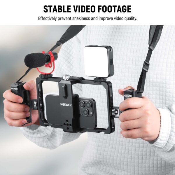 NEEWER PA009S Smartphone Video Rig - Image 8