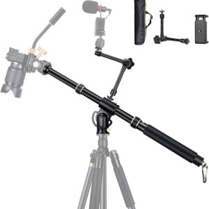 Genaric Aluminum Tripod Extension Arm with 360 Rotation for Overhead and Multi-Angle Photography
