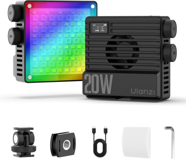 Ulanzi LE20 20W Pocket RGB Video Light