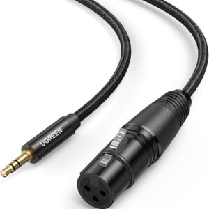 UGREEN 3.5mm to XLR Cable Male to XLR Female Microphone Cable