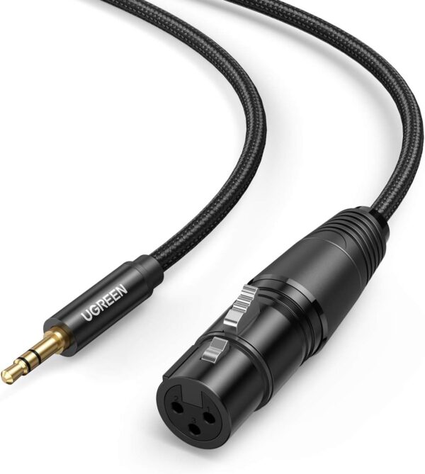 UGREEN 3.5mm to XLR Cable Male to XLR Female Microphone Cable