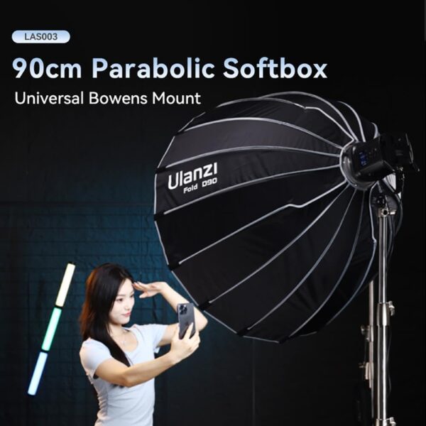 ⁦Ulanzi L055 90cm Parabolic Softbox with Bowens Mount⁩ - الصورة ⁦7⁩