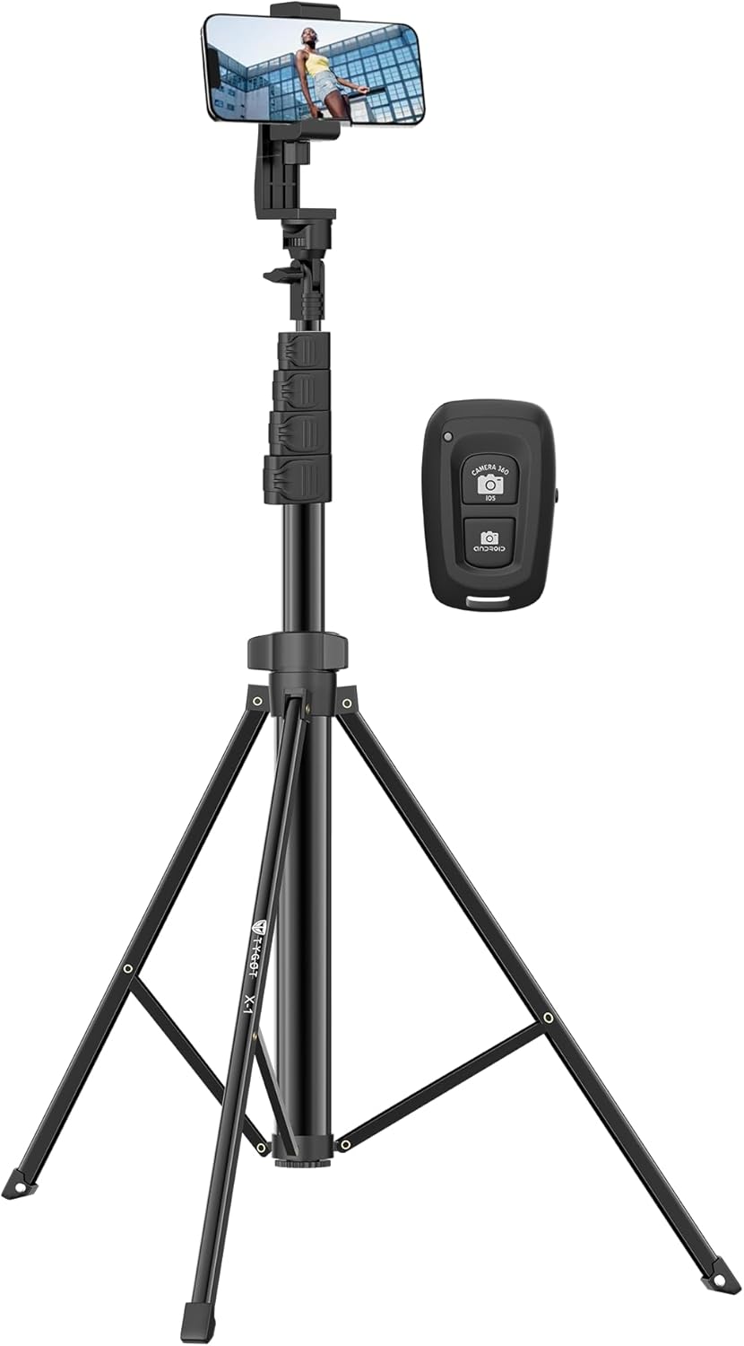 Genaric Aluminium Tripod with Bluetooth Remote