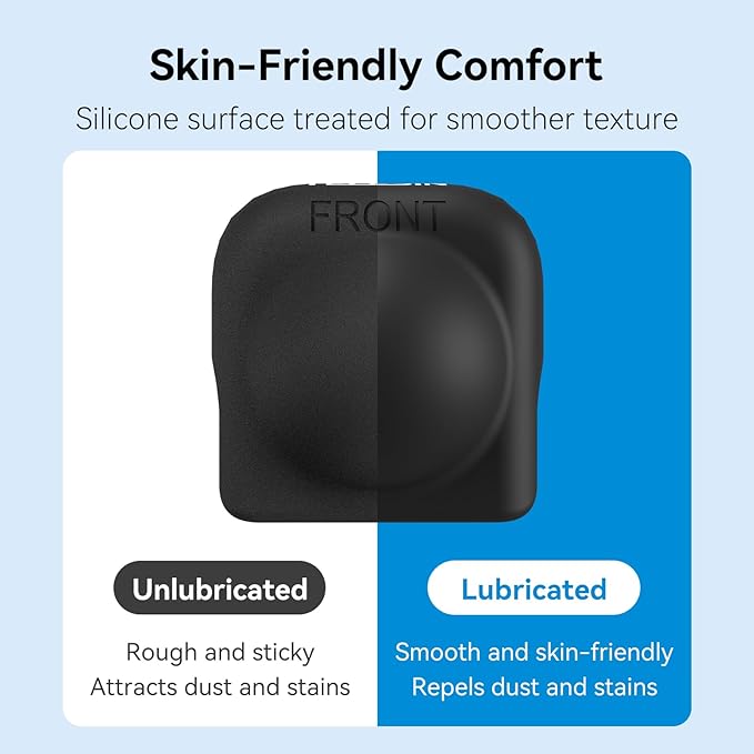 TELESIN Elastic silicone double-sided lens protection cover for Insta360 X4 - Image 3