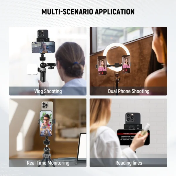 NEEWER SP-08 Metal Phone Tripod Mount Adapter - Image 8