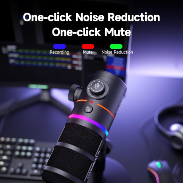 Comica EJoy D10 Pro RGB Wireless USB-C Mic - Image 3