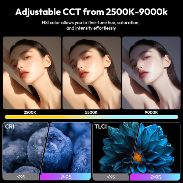 Ulanzi LE20 20W Pocket RGB Video Light - Image 8