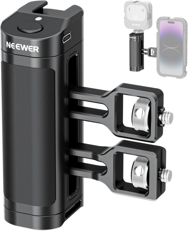 NEEWER PA005E Side Handle Grip with Wireless Remote Control