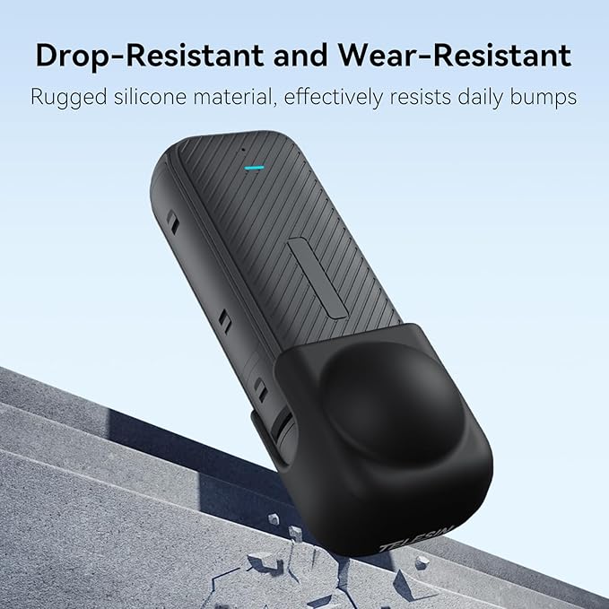 TELESIN Elastic silicone double-sided lens protection cover for Insta360 X4 - Image 2