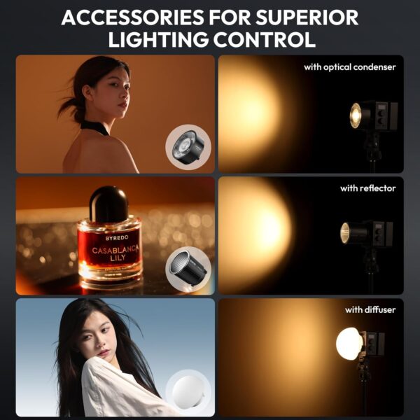 ⁦Ulanzi EC65 65W Bi Color LED Video Light⁩ - الصورة ⁦6⁩