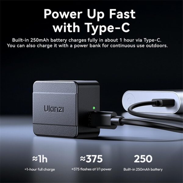 Ulanzi SL01 Spark Lite Camera Flash - Image 4