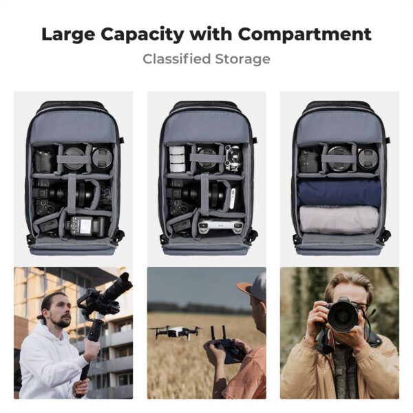 K&F Concept Star Wander 03 25L Camera Backpack KF13.180 - Image 6