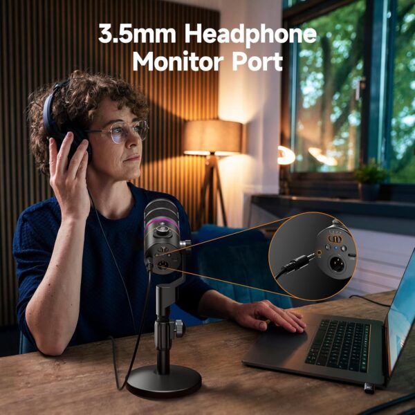 Comica EJoy D10 Pro RGB Wireless USB-C Mic - Image 7
