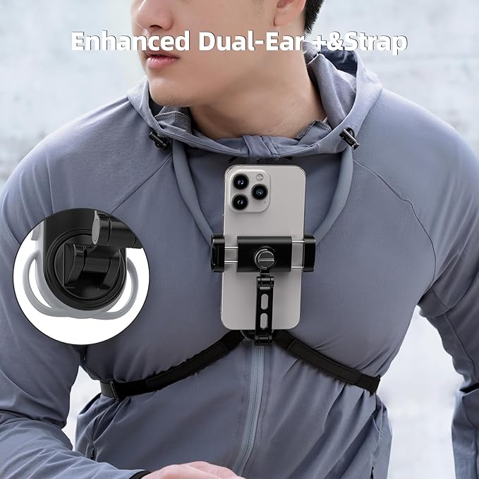 TELESIN Neck Phone Holder POV Neck Mount for phones - الصورة 4