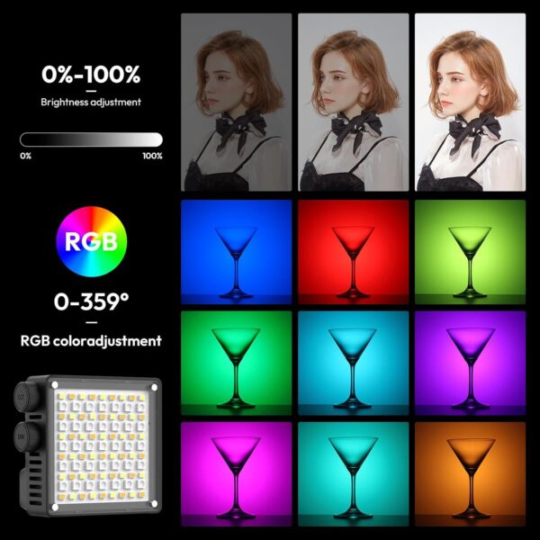 Ulanzi LE20 20W Pocket RGB Video Light - Image 7