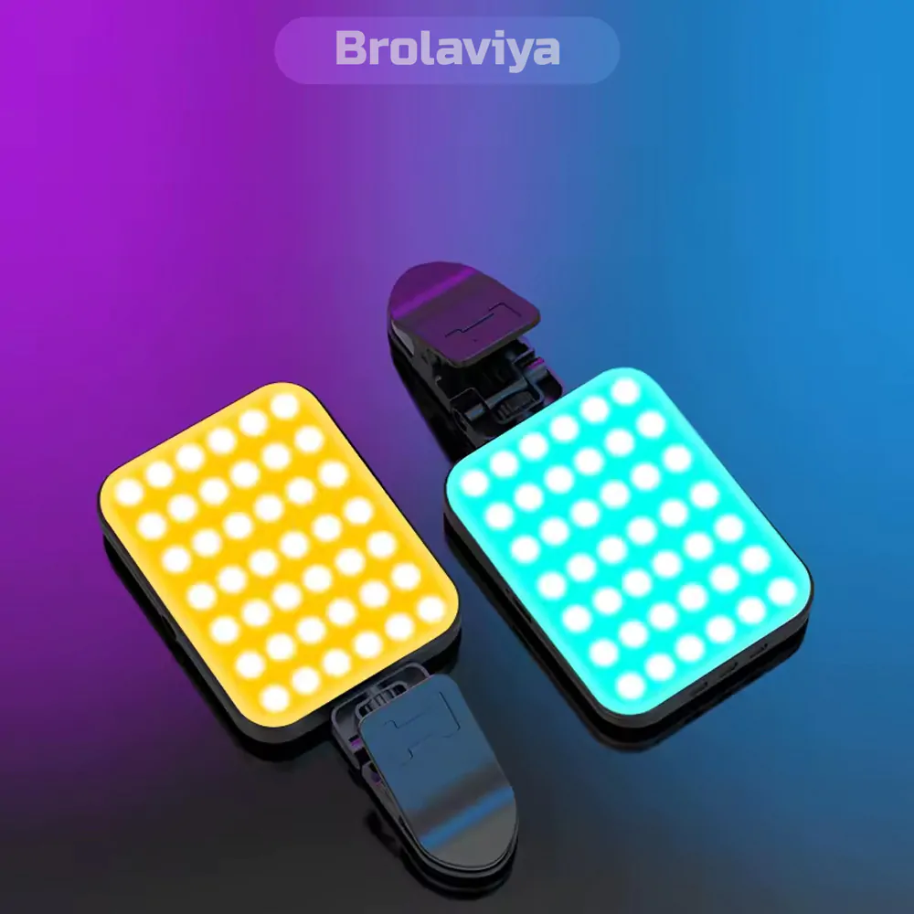 Genaric Magnetic Full RGB Color LED Video Light - Image 2