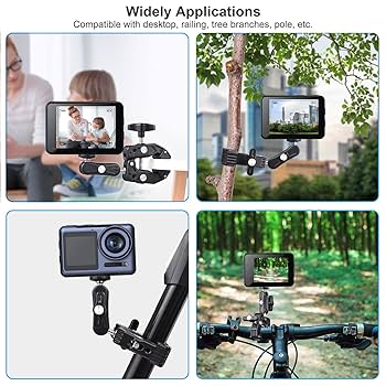 Genaric Multi-function Super Camera Clamp with 360 Double Ball Head - Image 2