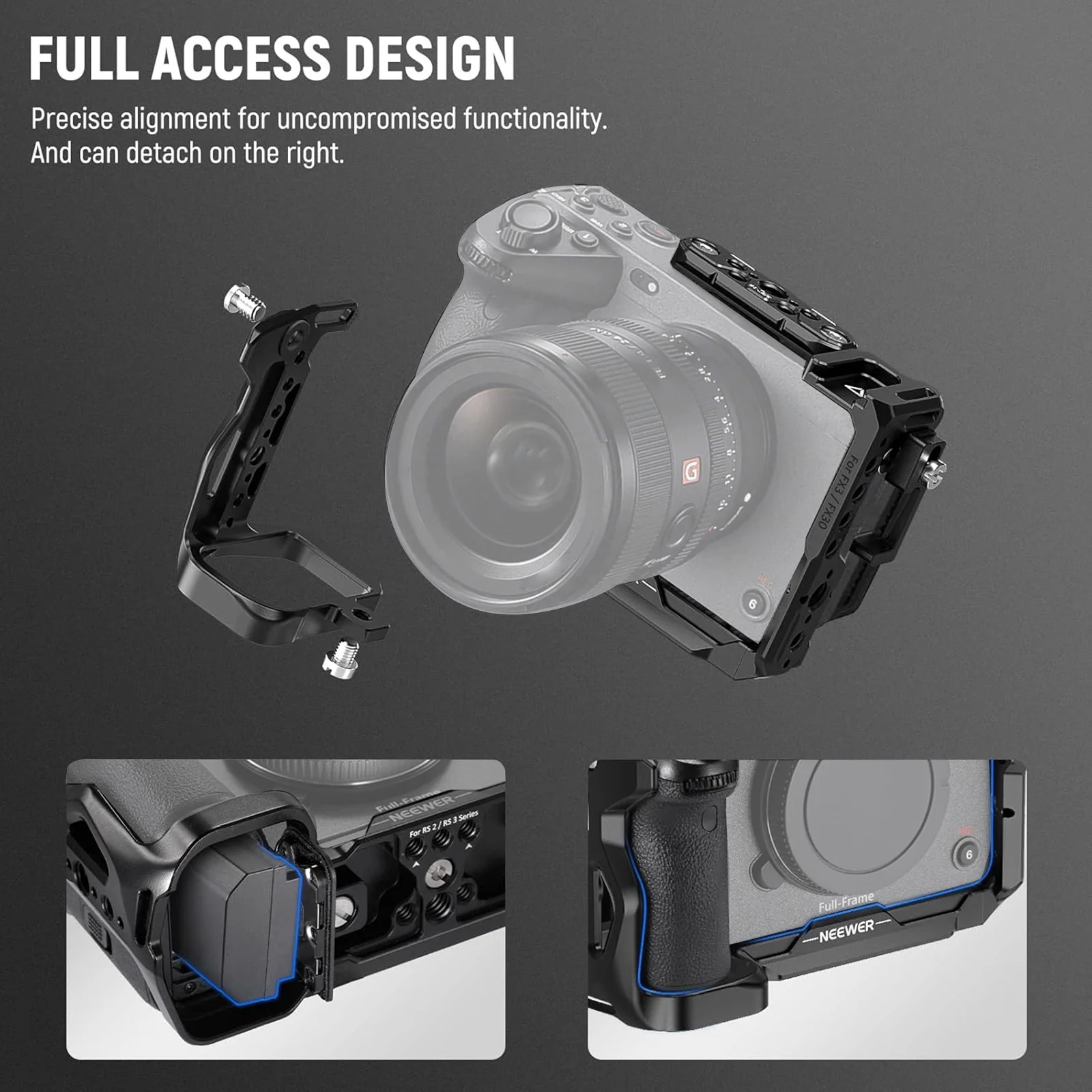 NEEWER Camera Cage For Sony FX3 and FX30 - الصورة 6