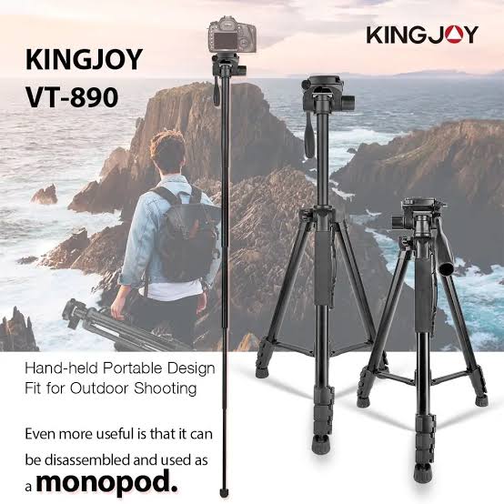 Kingjoy VT-890 Tripod and Monopod - الصورة 3