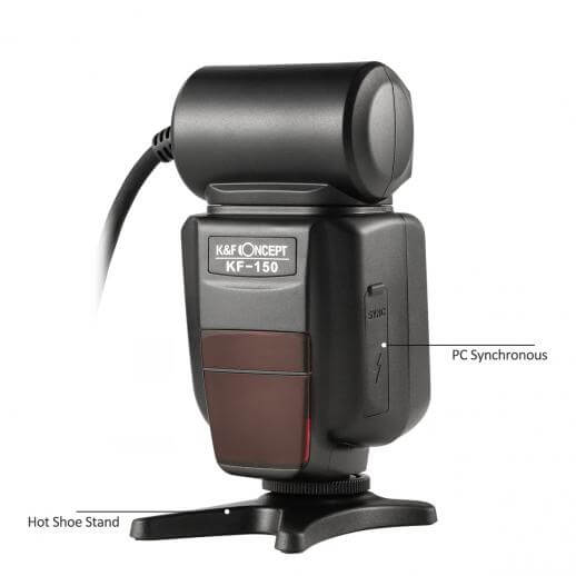 K&F Concept KF-150C I-TTL Macro Ring Flash for Nikon DSLR - Image 3
