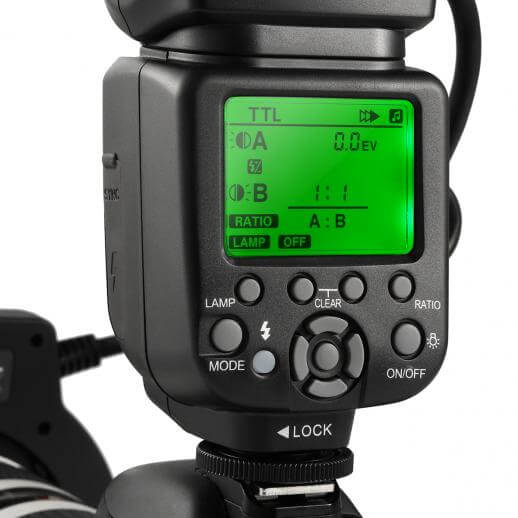 K&F Concept KF-150C I-TTL Macro Ring Flash for Nikon DSLR - Image 6