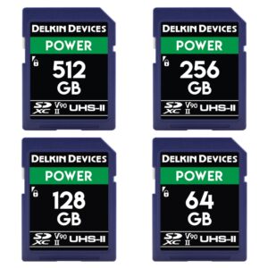 Delkin Devices POWER UHS-II SDXC Memory Card