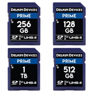 Delkin Devices PRIME UHS-II SDXC Memory Card