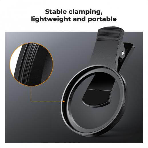 K&F Concept 67mm Clip on CPL Phone Camera Lens Filter Kit - الصورة 4