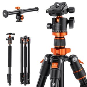 K&F Aluminum 4Section KF09087V6 Tripod Load Capacity 10kg O234A7 and BH 28L