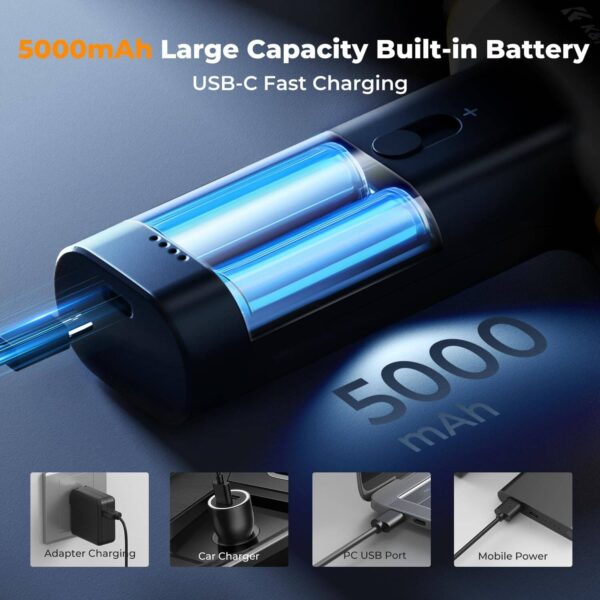 ⁦K&F Concept 150000 turn blow suction one ultra-high speed electric clean air blow⁩ - الصورة ⁦3⁩