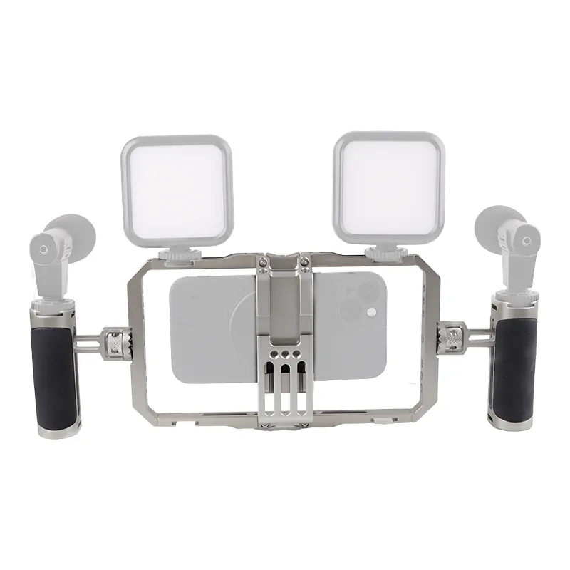 Generic Smartphone Video Cage with Dual Handles