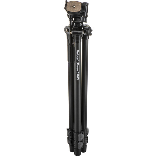 Velbon 5370D Aluminum Tripod with 3-Way Pan-Tilt Head - الصورة 2
