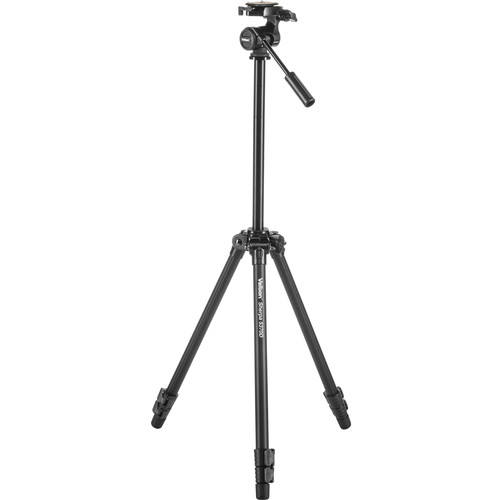 Velbon 5370D Aluminum Tripod with 3-Way Pan-Tilt Head