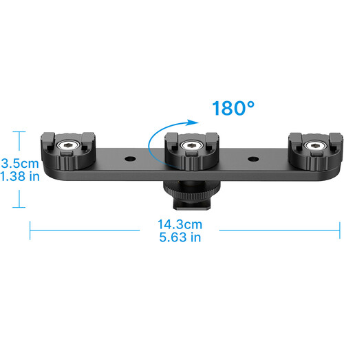 Ulanzi PT-23 Cold Shoe Expansion Bracket - Image 9