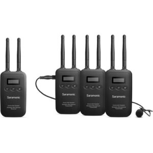 Saramonic VmicLink5 3-Mic Wireless System 5.8GHz - RX and 3 TX