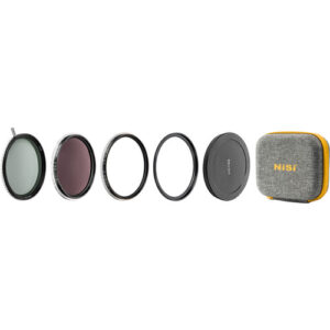 NiSi 77mm Swift VND Mist Kit 1-9 Stops (1-5-Stop VND- 4-Stop ND- Black Mist 1/4)