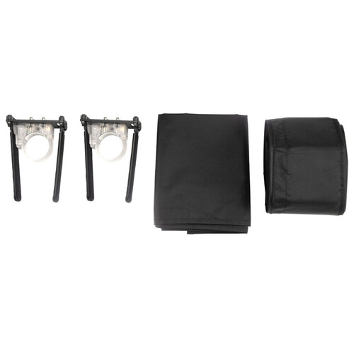 Nanlite Fabric Barndoors and Grid for PavoTube II 30C LED Tube Light - الصورة 2