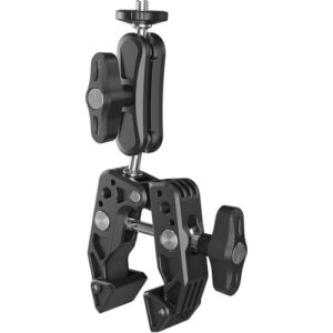 TELESIN Multifunction Crab Clamp with 2.3 Ball Head Arm