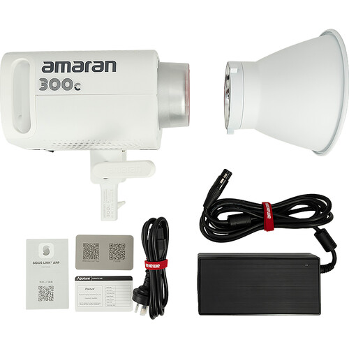 amaran 300c RGB LED Monolight-White - الصورة 2