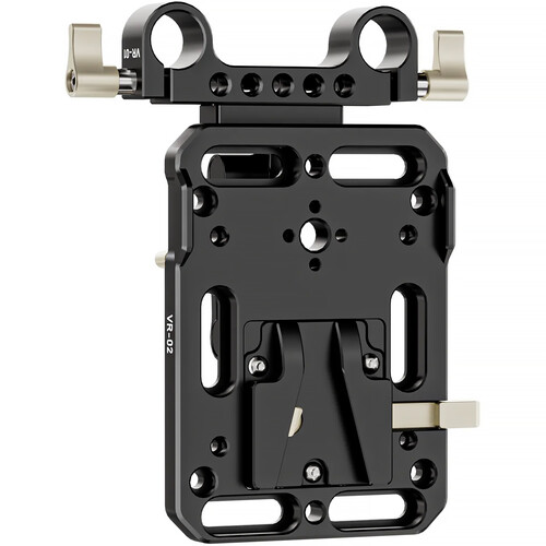 ZGCINE V-Lock Battery Plate with 15mm LWS Mount and Articulating Arm
