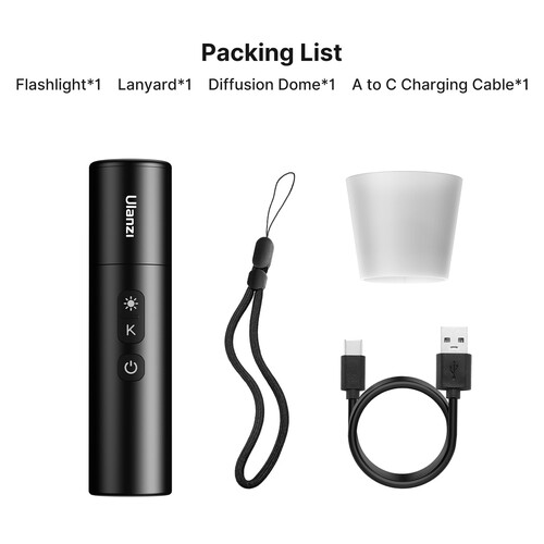 Ulanzi LM07 Photography Rechargeable Flashlight - الصورة 6