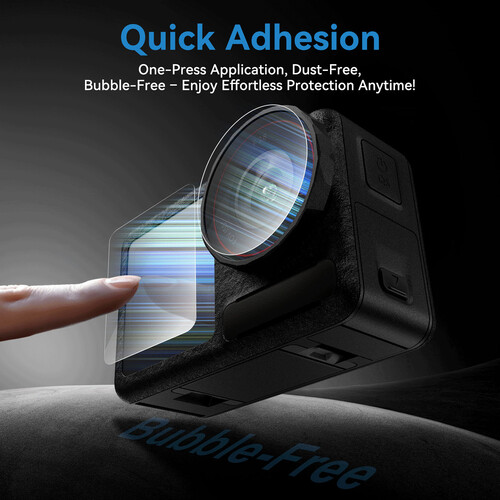 TELESIN Tempered Film Kit for DJI Osmo Action 5 Pro - الصورة 2