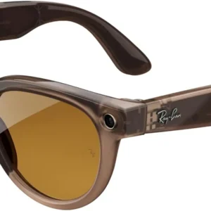 Ray Ban Meta Headliner Gen 1-F Shiny Warm Stone - L Transitions Saffron Yellow