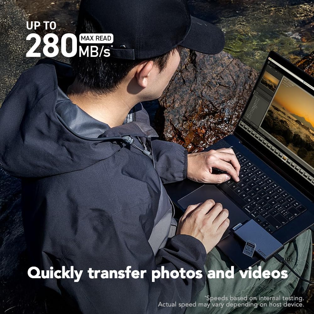 Lexar ARMOR Silver UHS-II SDXC Memory Card 280MBs V60 - Image 8