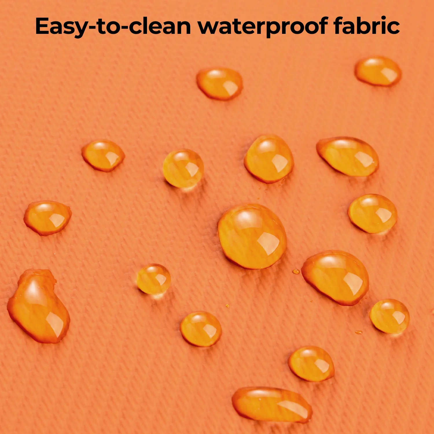 K&F Concept 20L Camera Backpack- Lightweight Large Capacity Camera Bag with Rain Cover for Laptop-Orange - Image 2