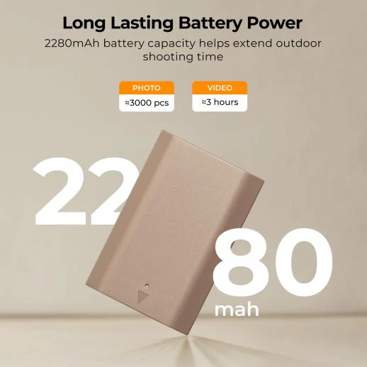 K&F Concept NP-FZ100 Battery with USB Type C Fast Charging 2280mAh Camera Battery for Sony - Image 6